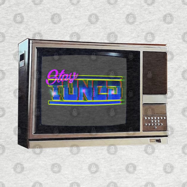 TV SET / STAY TUNED #5 (GLITCHED) by RickTurner